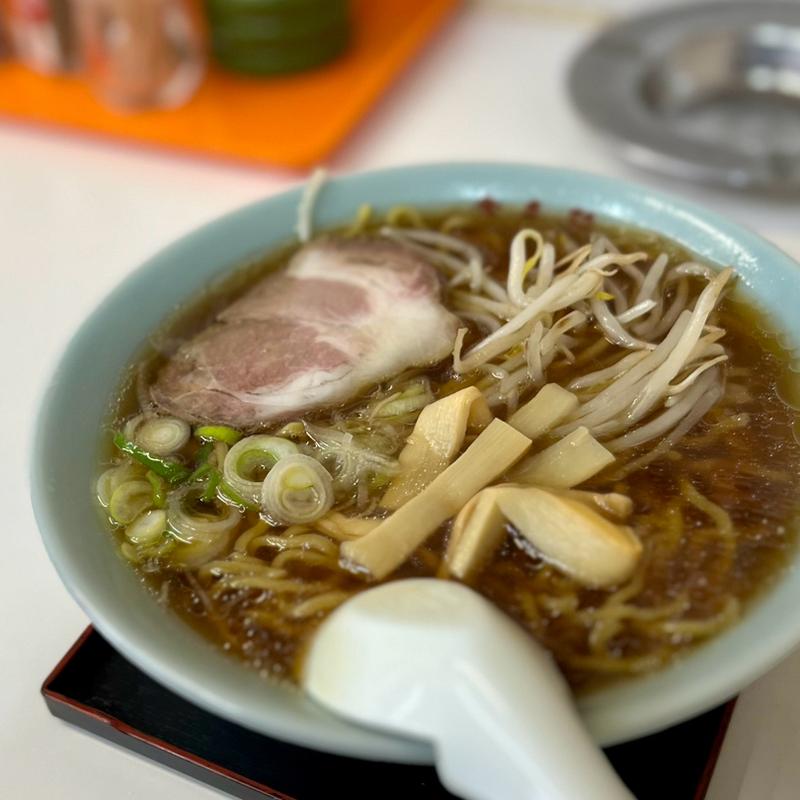 正油ラーメン(食事処　三平)