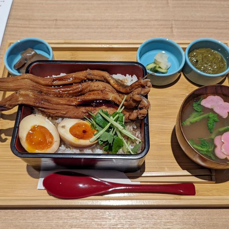 煮穴子重定食(炉端おち)