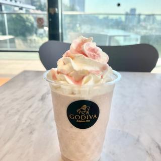 さくら満開 ショコリキサー(GODIVA cafe Iidabashi)