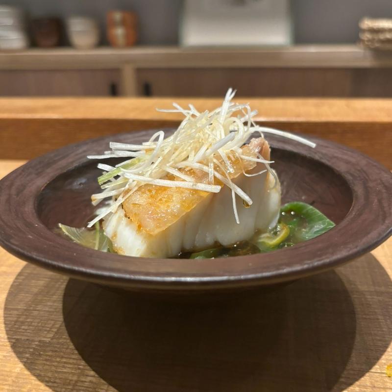 熟成ホウキハタの清蒸(tsugumi)