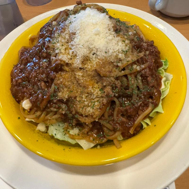 富士山大盛りミートソース(ガスト 見附店 )