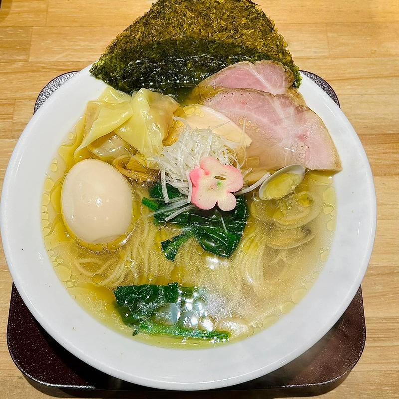 鯏ダシ塩らーめん(らぁ麺 おかむら)