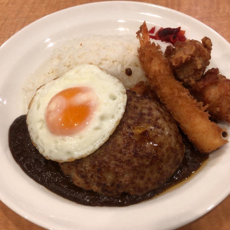 ガストブラックカレー本気盛り(ガスト 福井春江店 )