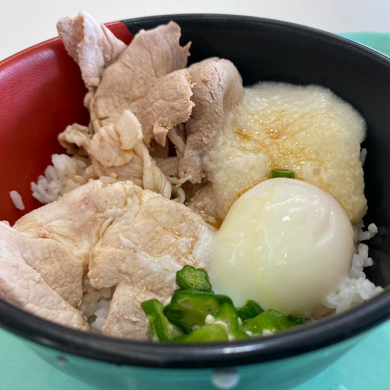 豚しゃぶとろろ丼(ビッグさんど)