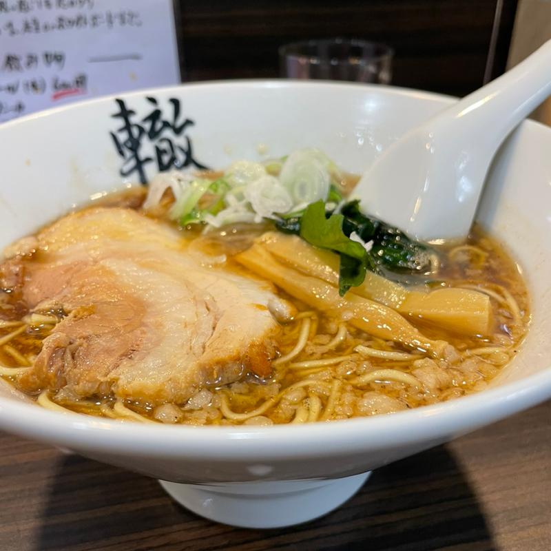 醤油ラーメン(ラーメン酒場 轍)