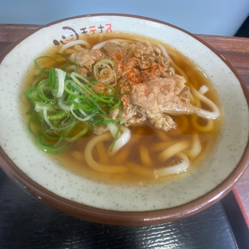 肉うどん(王司PA (上り))