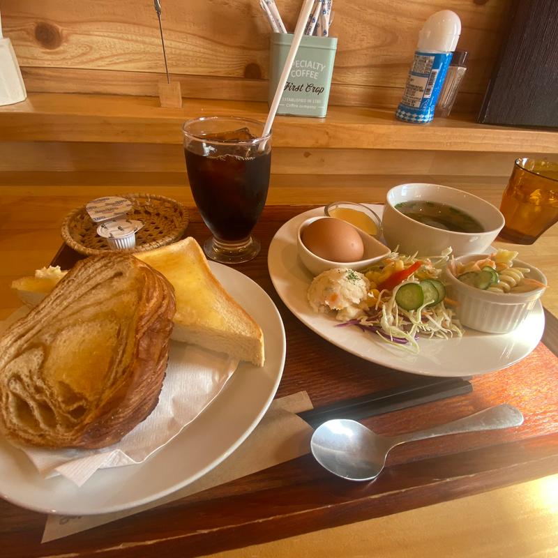 トーストモーニング(まえだ食堂)