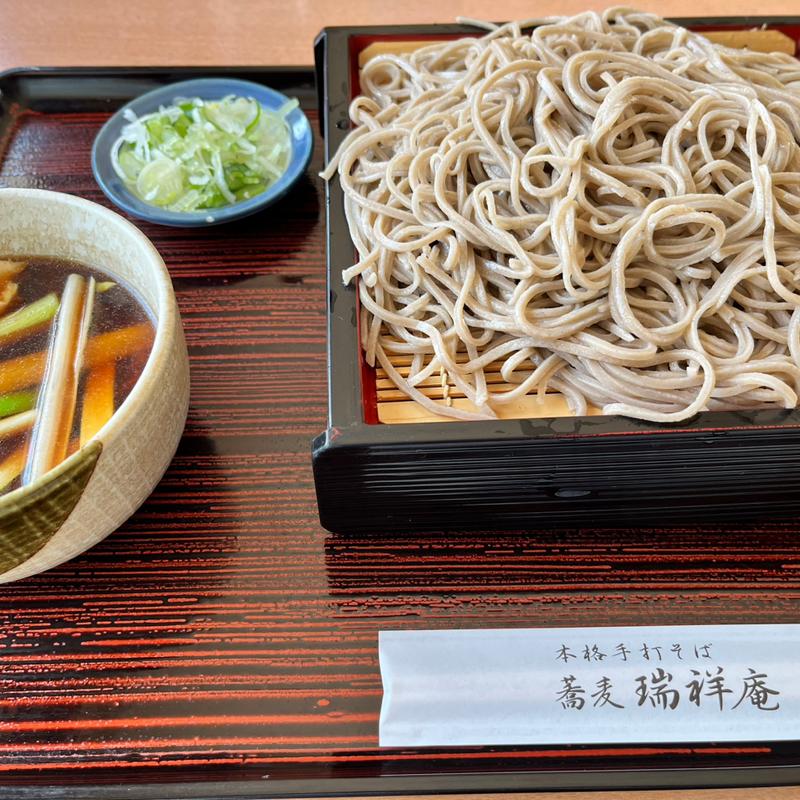 鳥せいろ　田舎蕎麦(蕎麦瑞祥庵 )