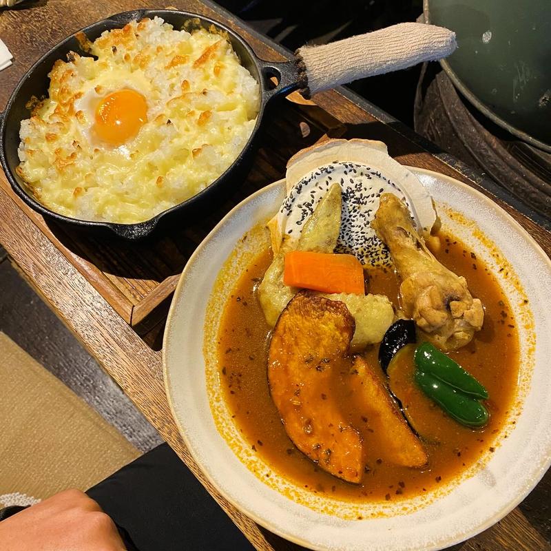 南部スープカレーランチセット(和洋食道 Ecru)