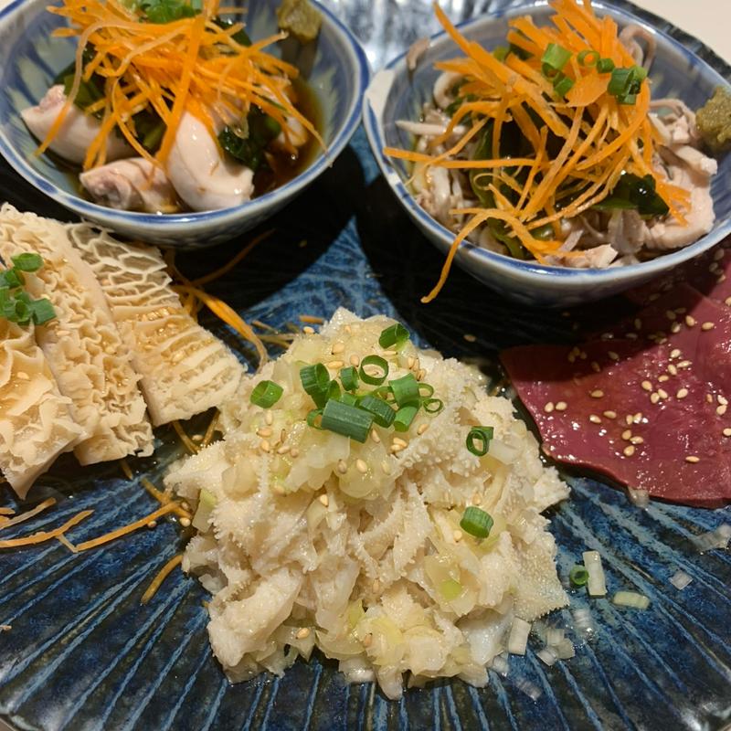 刺身5種盛り(よし臓大井町総本店)