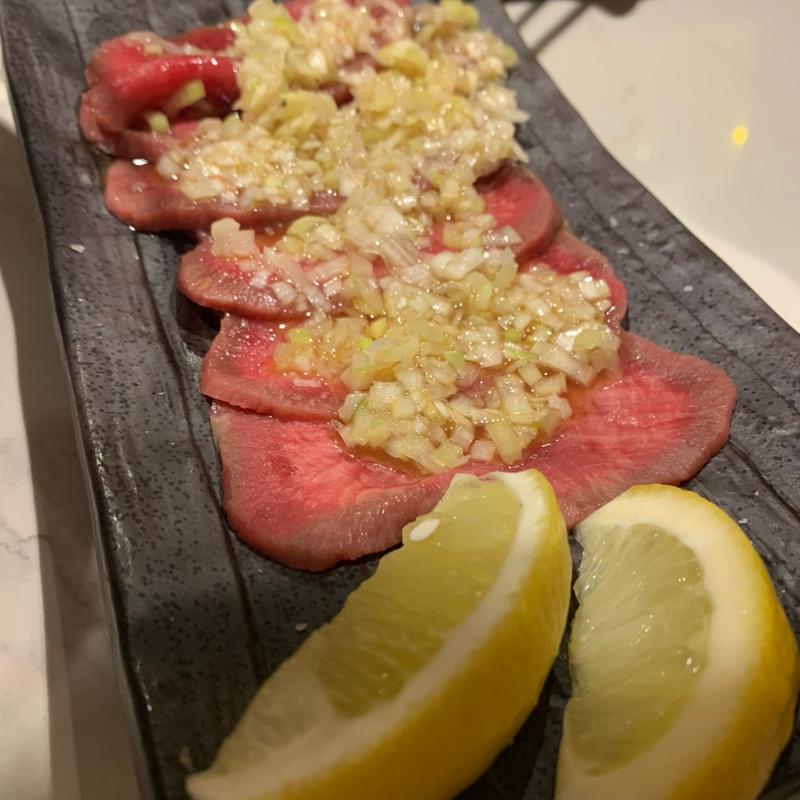 ネギ塩牛タン(よし臓大井町総本店)