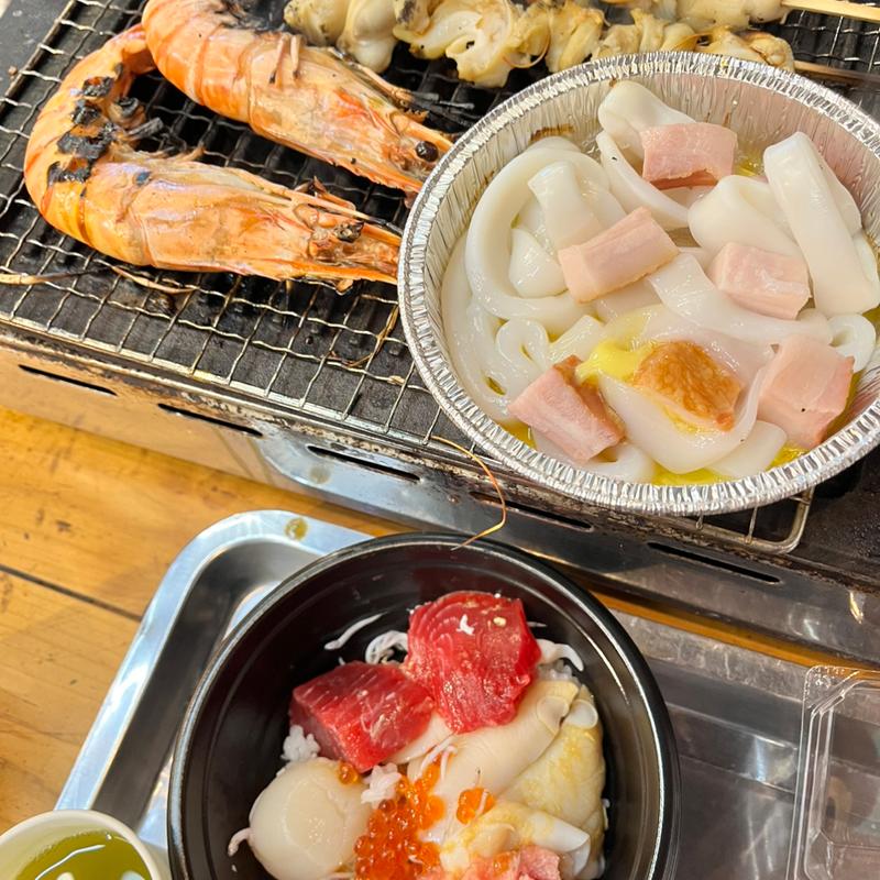 浜焼き(道の駅 日立おさかなセンター )