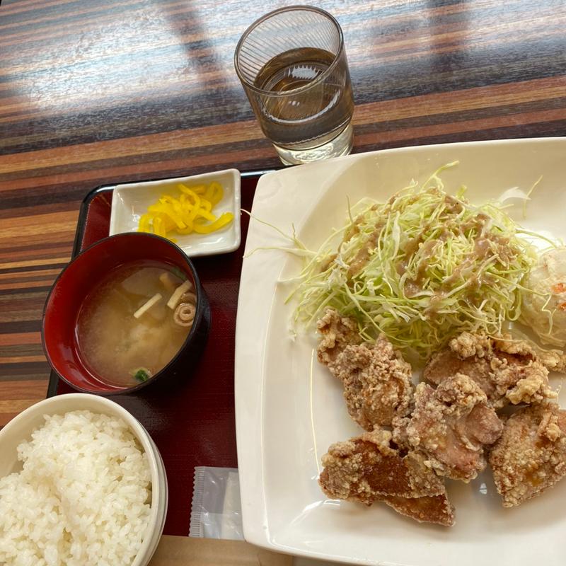 唐揚げ定食(コトコトコットン 足湯カフェ （COTO COTO COTTON）)