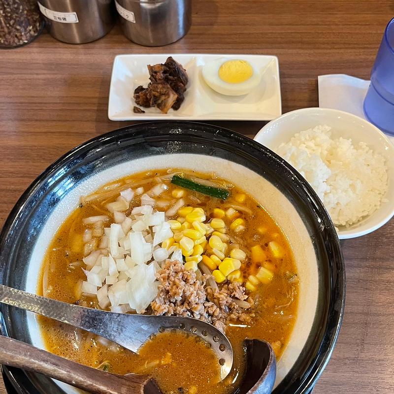 ランチセット(味噌ラーメン専門店 日月堂 ビーンズ戸田店)