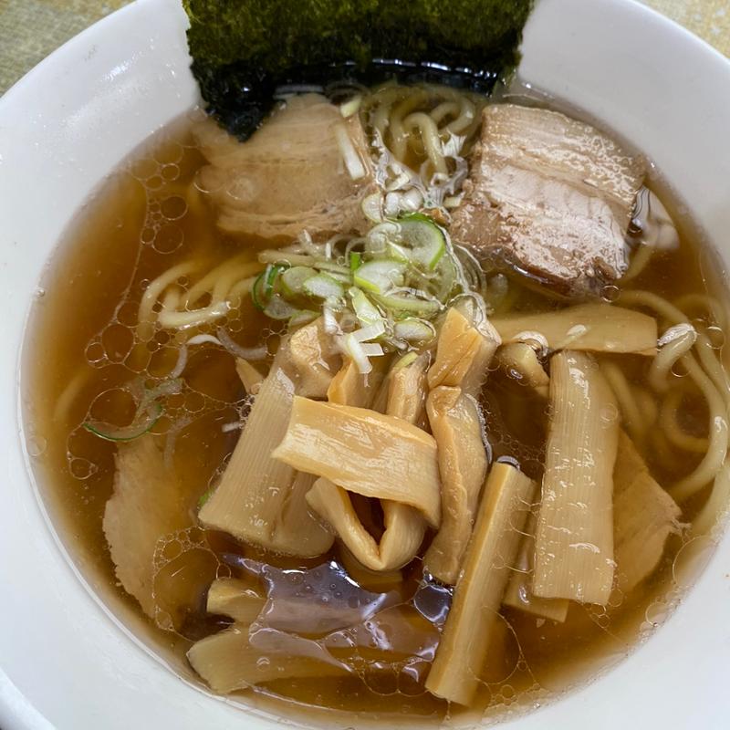 喜多方ラーメンメンマトッピング(ラーメン 信長)