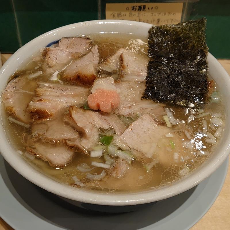中華そば（大盛）+チャーシュー(はるちゃんラーメン)