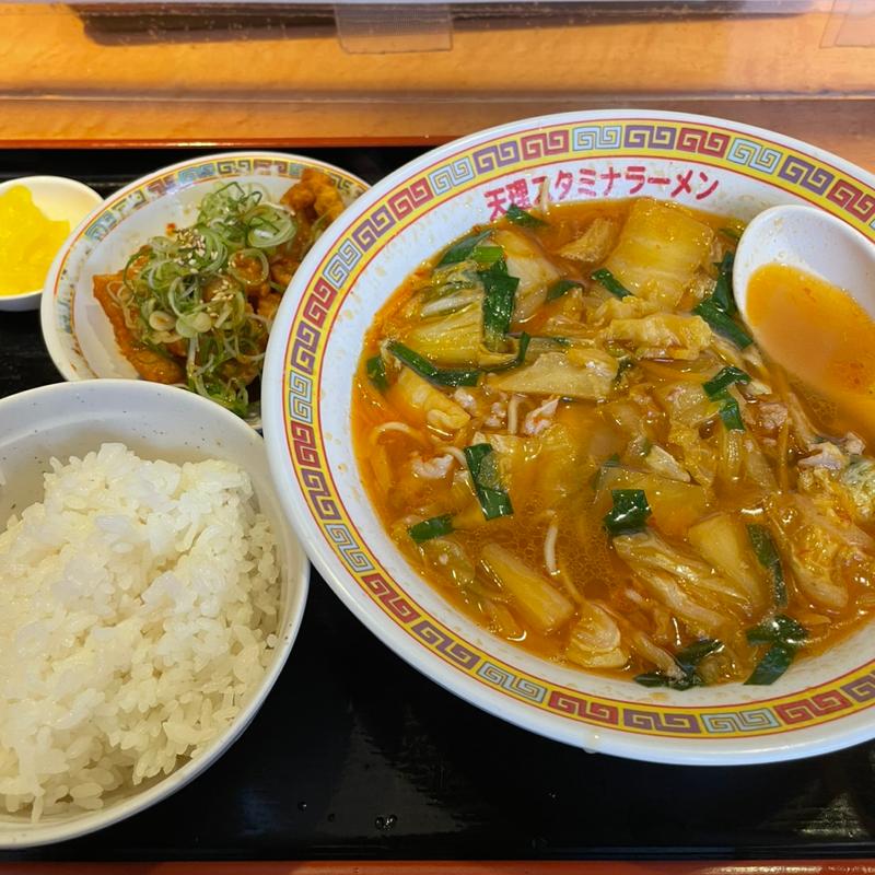 スタミナラーメン+ラーメンセット(天理スタミナラーメン 平城店 )