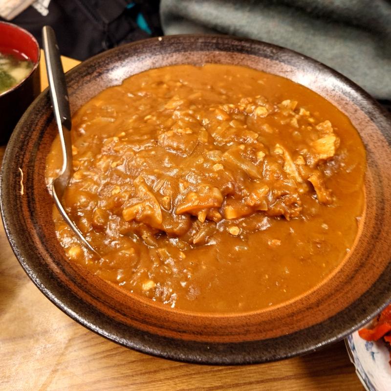 チキンカツカレー(みゆき食堂)