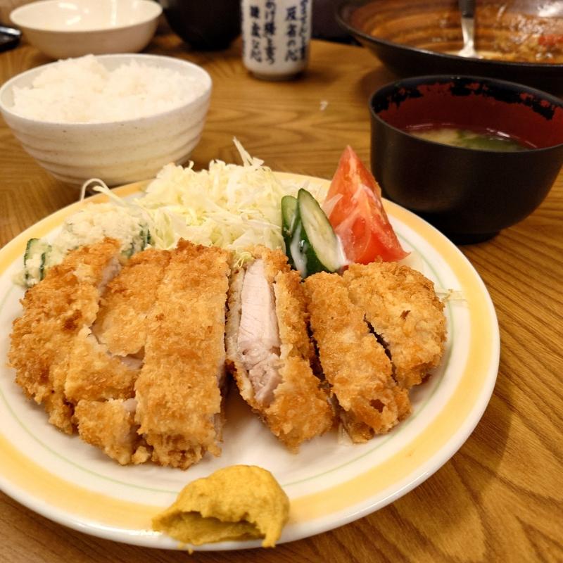 とんかつ定食(みゆき食堂)