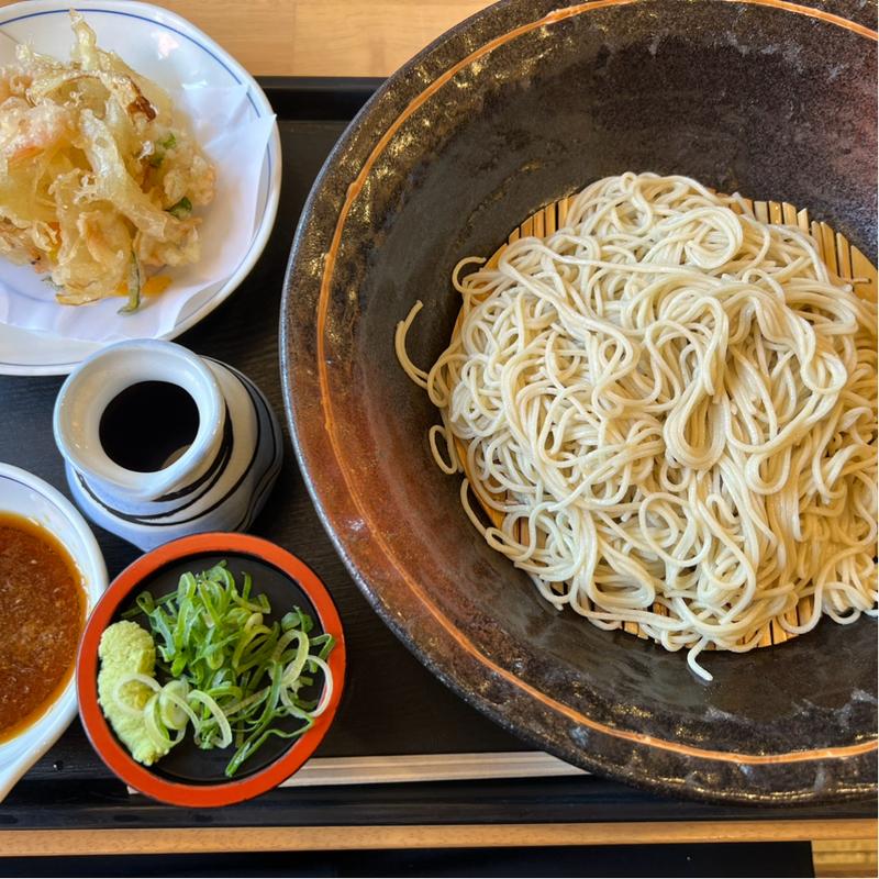 かき揚げ天盛りそば(ウエスト 諏訪野店)