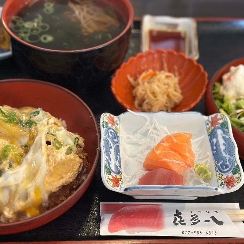 ひょうたん定食(たらいうどん 喜多八)