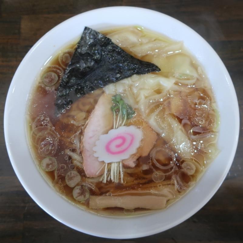 ワンタン麺(白河手打中華 玲)