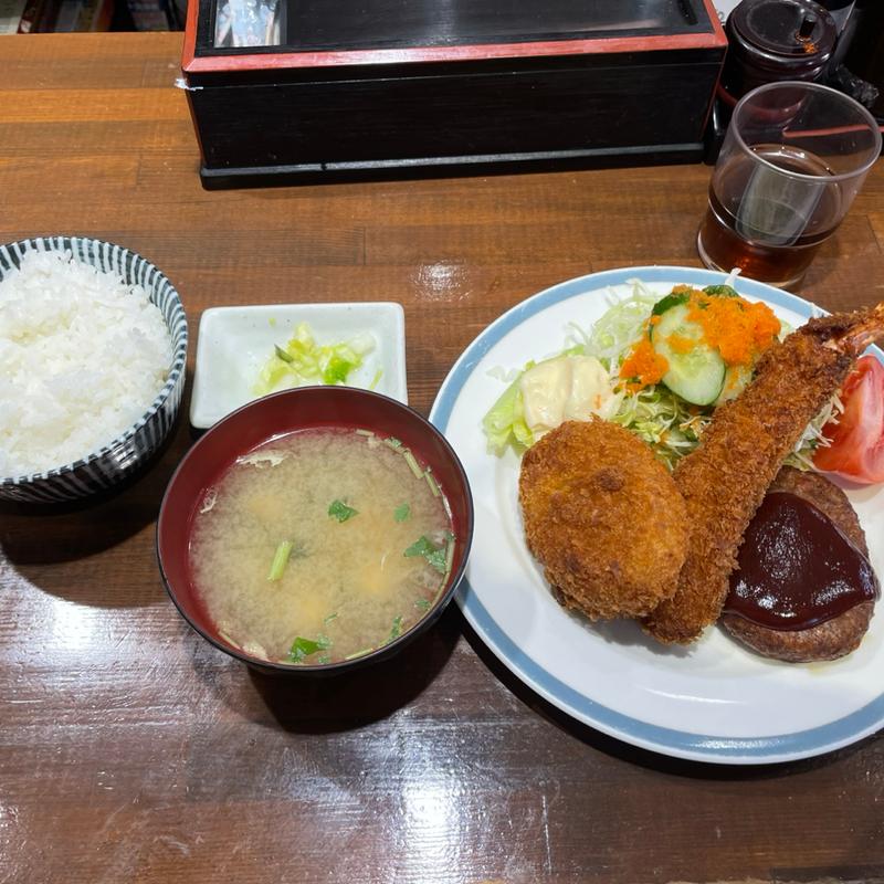 トリオ定食A(きさらぎ亭)