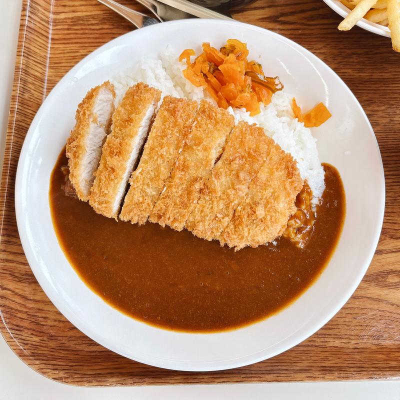 カツカレー(中辛)(ウッドランドカフェ)