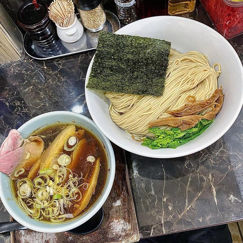 地鶏つけそば(群青 )