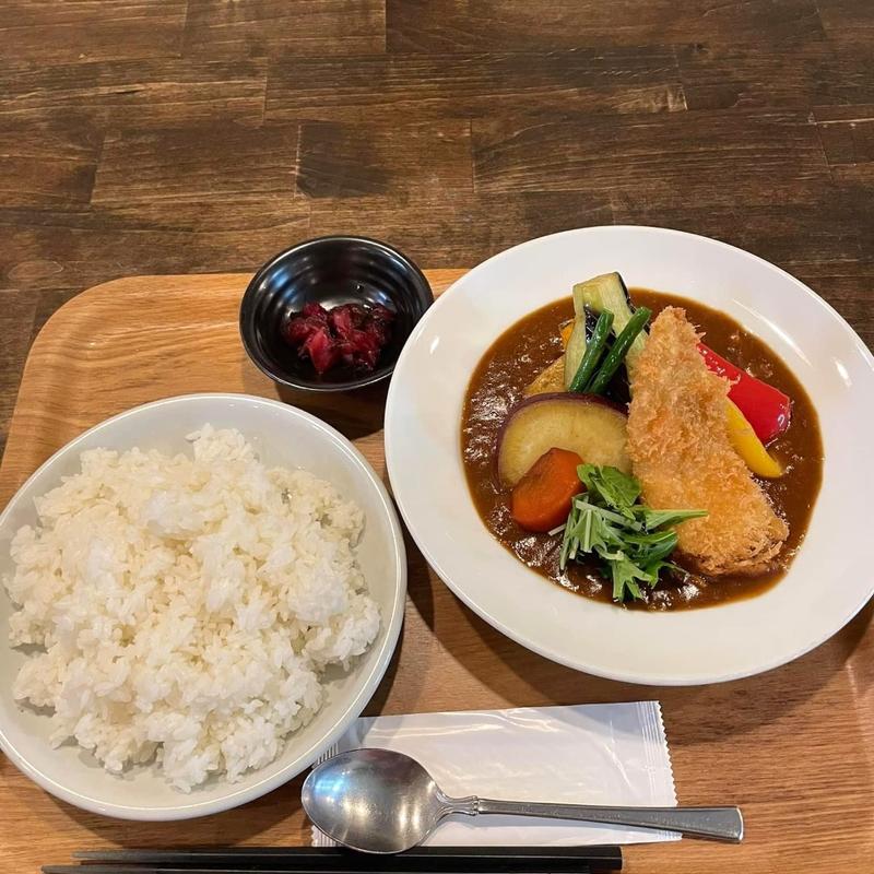 よくばり野菜カレー辛口 チキンカツ(カレーの健ちゃん)