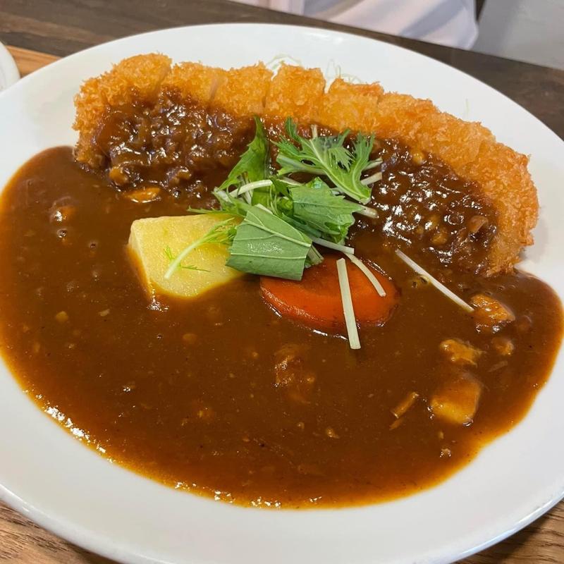 カツカレー辛口(カレーの健ちゃん)