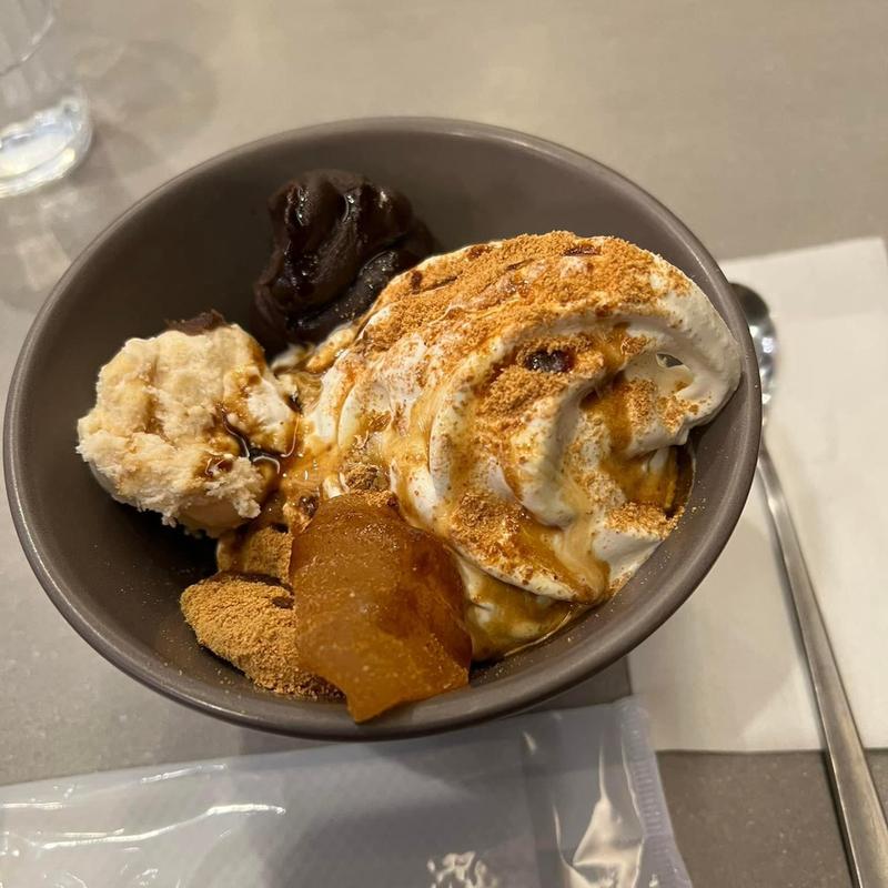 信玄餅パフェ(サンマルクカフェ 新宿アイランド店)