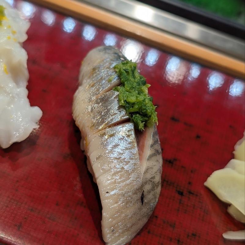 真イワシ(すし 其一（スシ キイツ, KIITSU）)