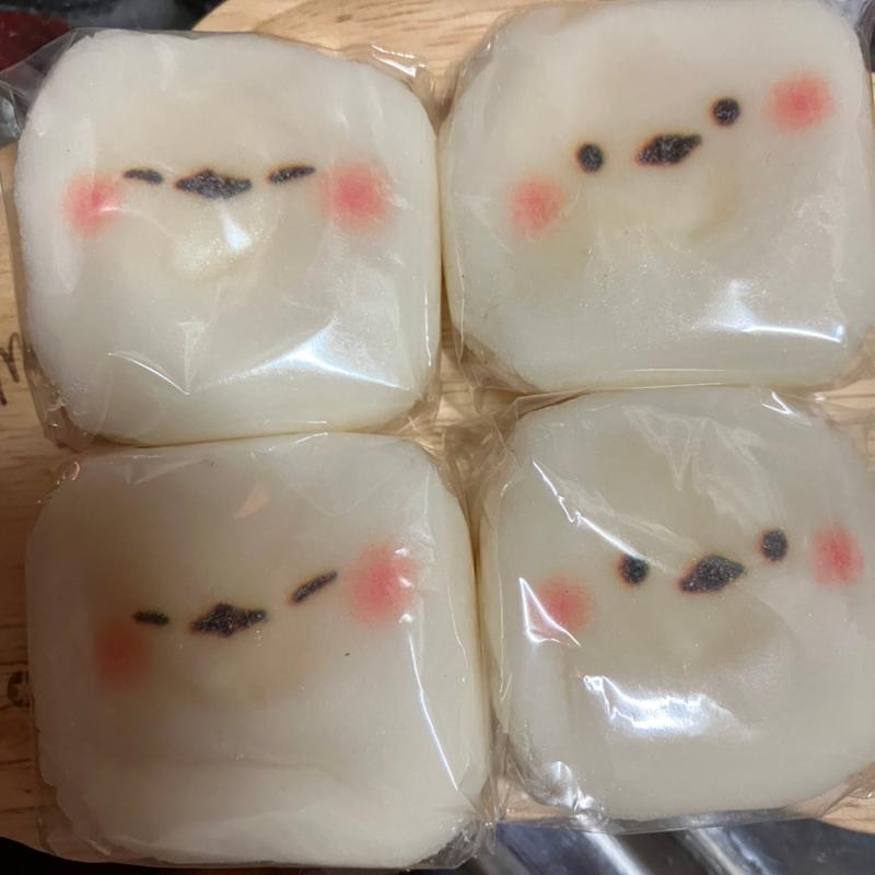 シマエナガ大福(もち処一久 大福堂 大丸札幌店)