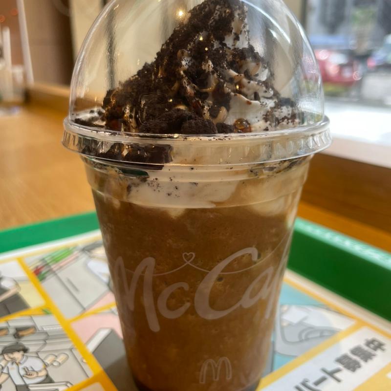 オレオクッキーエスプレッソフラッペ(マクドナルド　広瀬通駅前店)