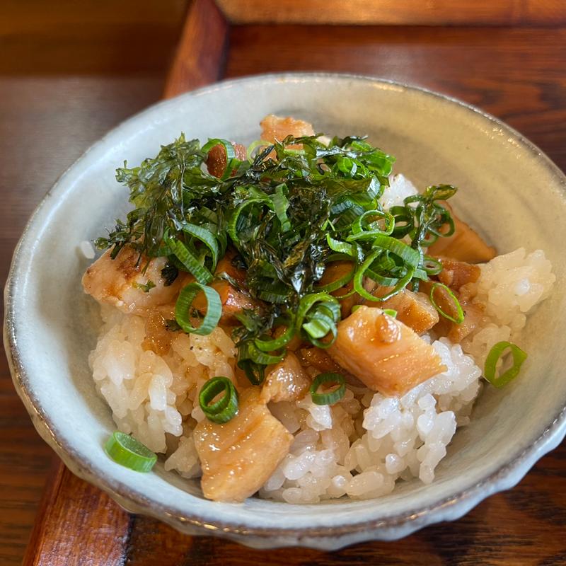 チャーシュー丼(福住拉麺店 子の日)
