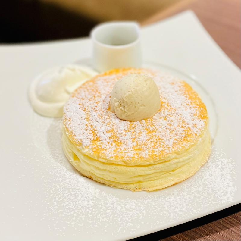 自家製カソナードバターのパンケーキ(さかい珈琲 ふじみ野店)