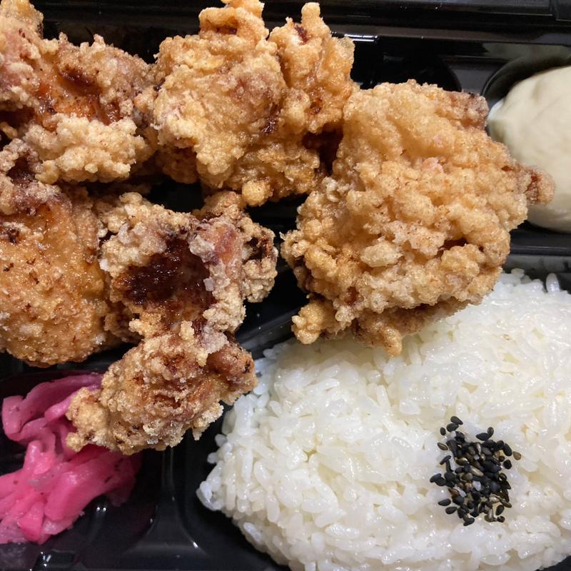 醤油唐揚げ弁当(鶏ざんまい-唐揚げ専門店-)