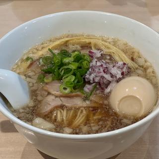 味玉背脂醤油らぁ麺(らぁ麺 まる鈴)