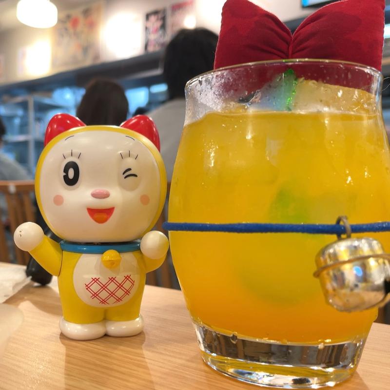 ドラミちゃんサワー(手羽唐酒場ビクトリー ぴおシティ桜木町店)