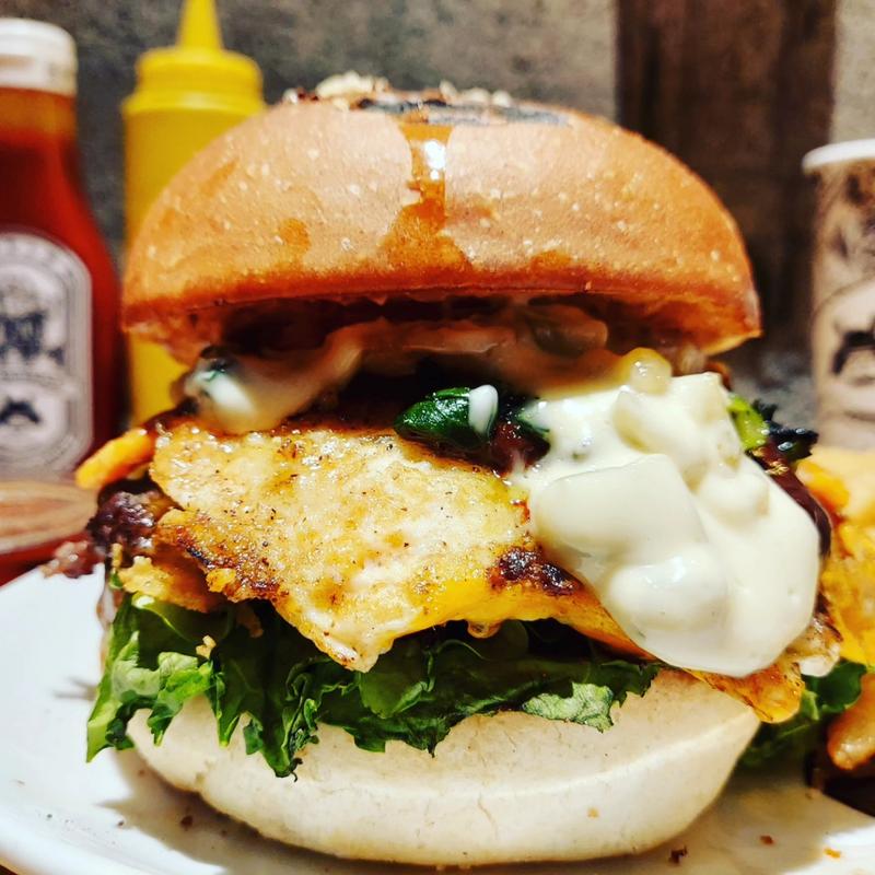 エクアドルカカオバーガーpart1(SHOGUN BURGER心斎橋店)