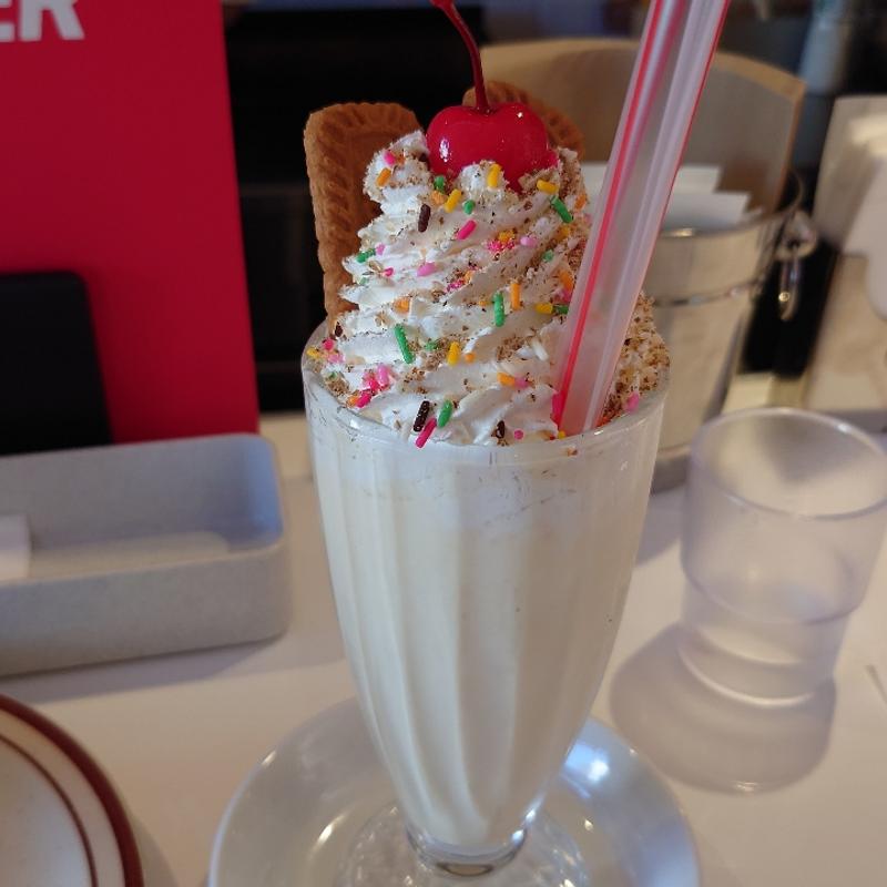 ミルクセーキ(ブルースリー Burger Shop)