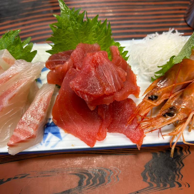 刺身3種盛り(居酒屋 おらく)