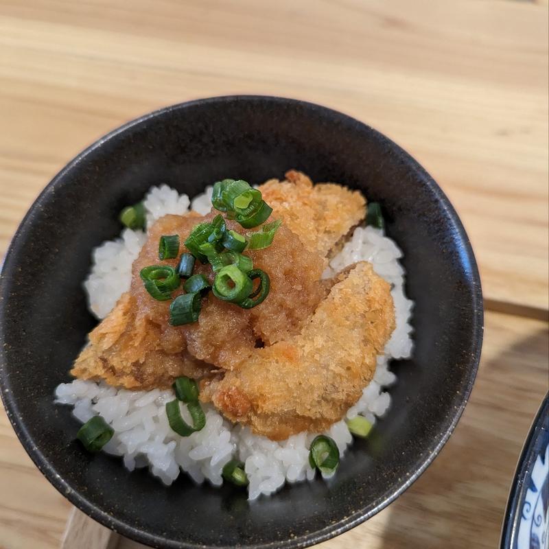 豚カツのおろしポン酢（本日の日替わり飯）(中華そば 肴 yamago(ヤマゴ))
