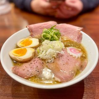 特製魚介旨塩ラーメン(ラーメンステーション 平塚店)
