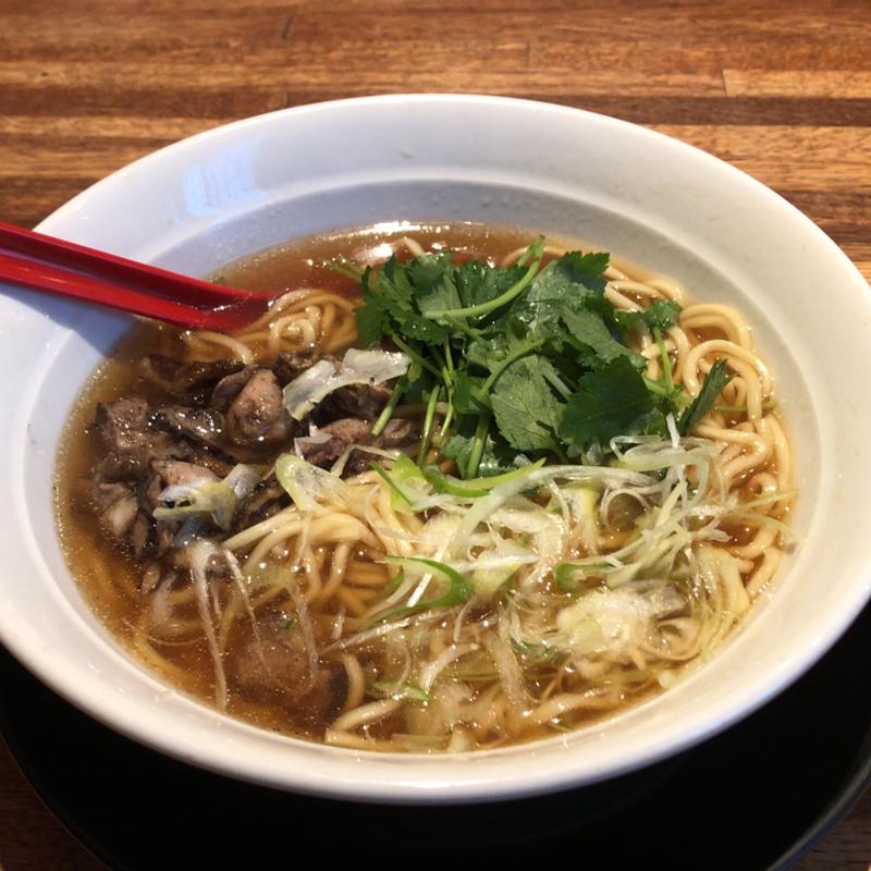 炭鶏麺(醤油)(昭和食堂)