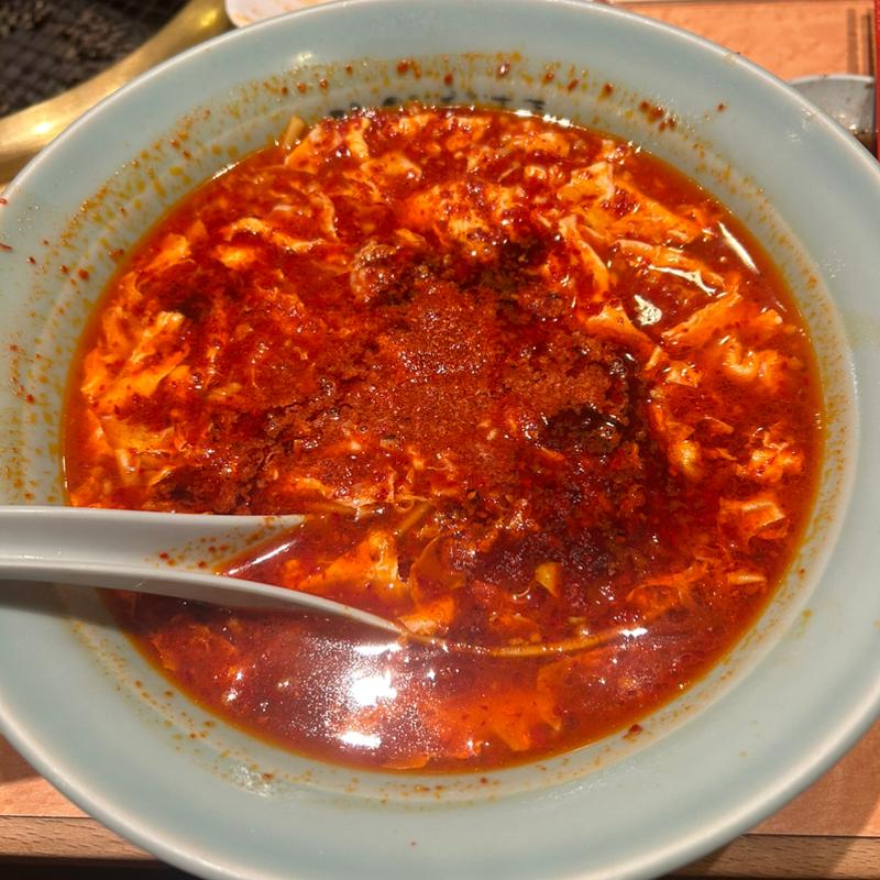 タンタンメン　鬼カラ(元祖ニュータンタンメン本舗 京町店)