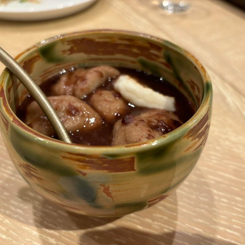 そばがきしるこ(花の坊 )