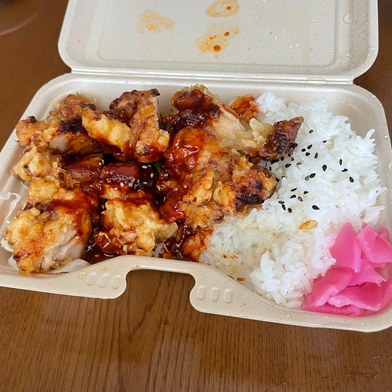 ヤンニョムチキン弁当(お弁当 かま濃)