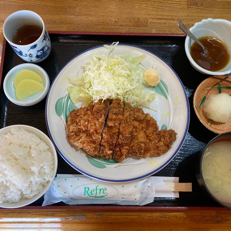 おろしポークカツ定食(灯泉房 )